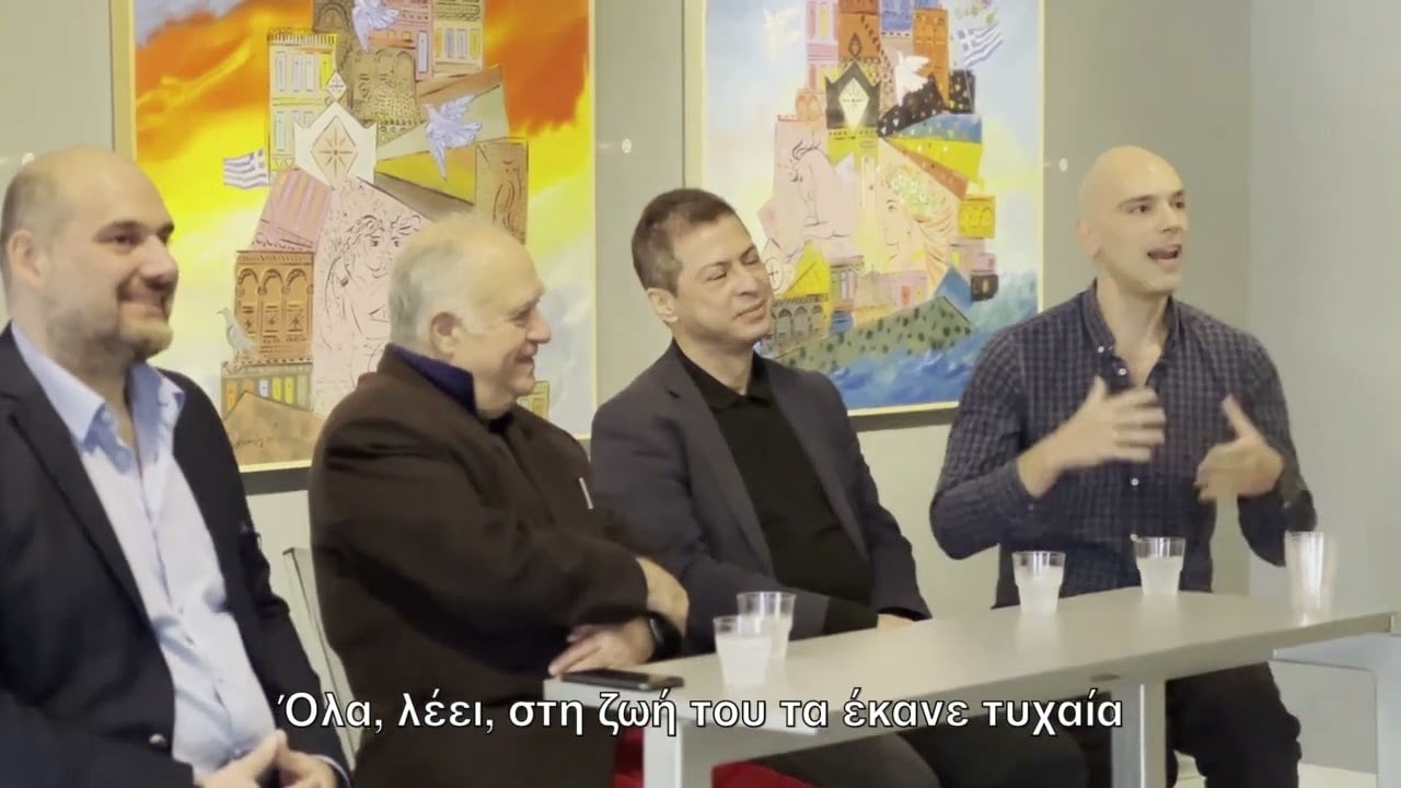 Ξενάγηση στην έκθεση "Ουτοπία" του Γιώργου Σταθόπουλου από τον Γιώργο Μυλωνά