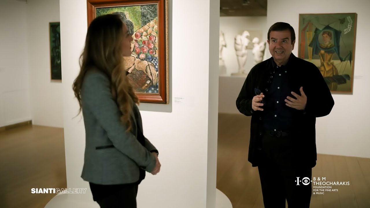 Η Sianti Gallery μας ξεναγεί στην έκθεση «Γιάννης Γαΐτης - Η ουσία του απρόσωπου» Ίδρυμα   Θεοχαράκη