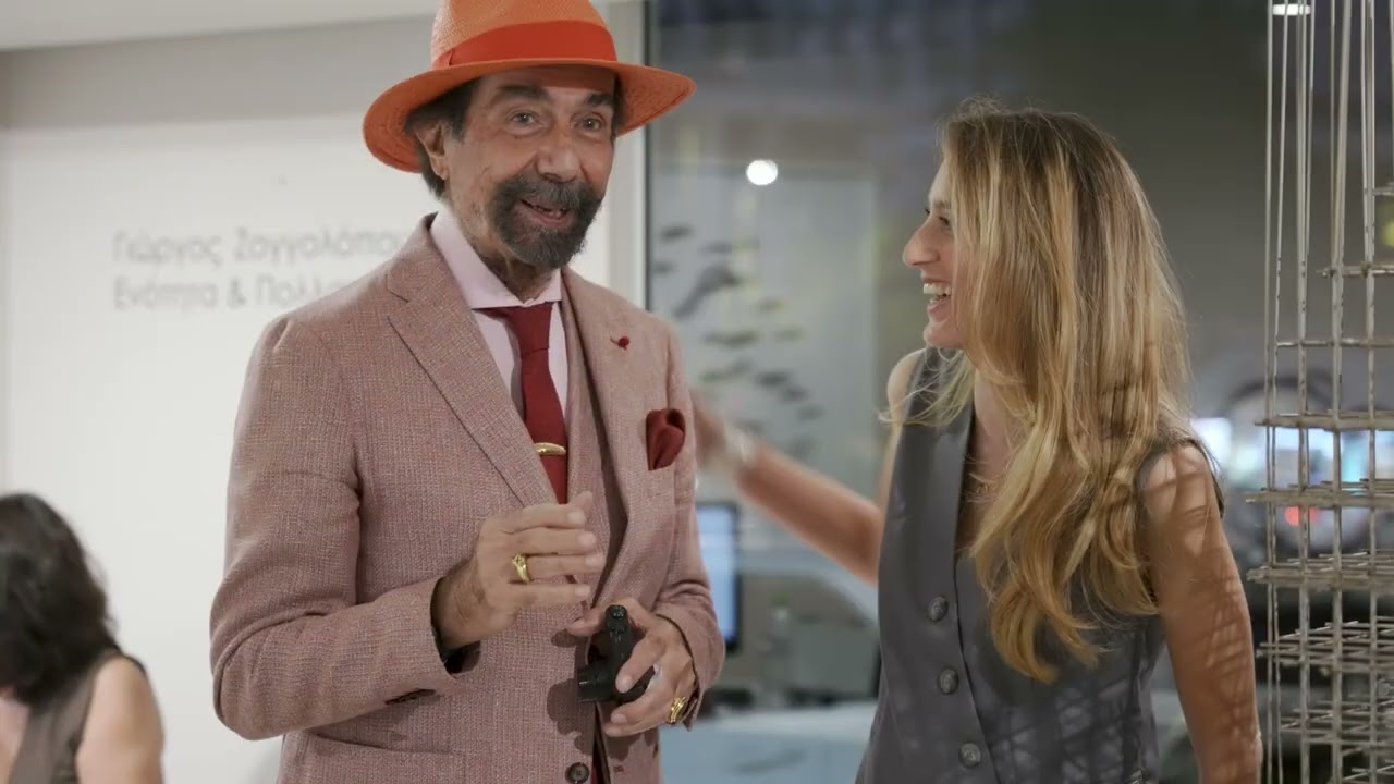 Στιγμιότυπα από τα Εγκαίνια | Highlights from the Opening Night – George Zongolopoulos Exhibition