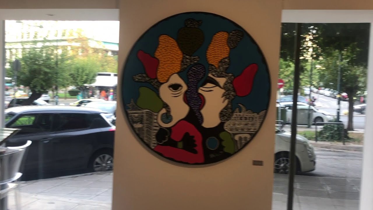 Preparing "Tondo" Exhibition