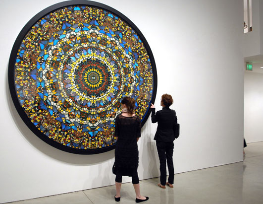 Damien Hirst-Butterflies on Mars Πηγή: pinterest.com