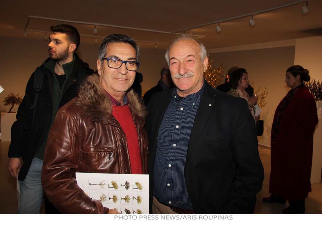 Εγκαίνια έκθεσης Άγγελου Παναγιωτίδη