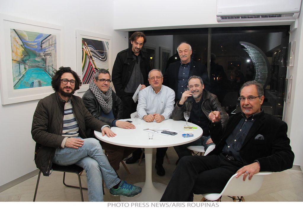 Εγκαίνια έκθεσης Άγγελου Παναγιωτίδη