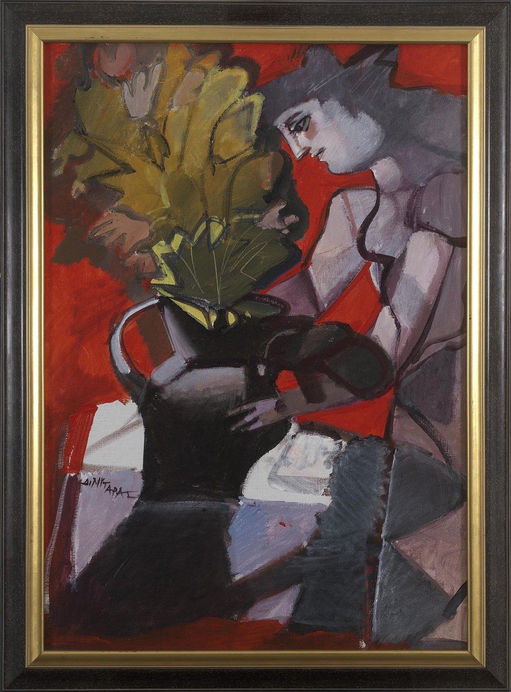 Girl with a Vase